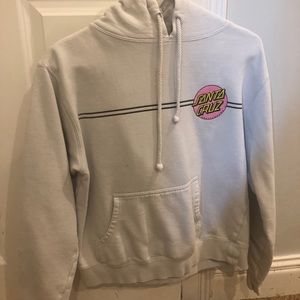 White Santa Cruz Sweatshirt
